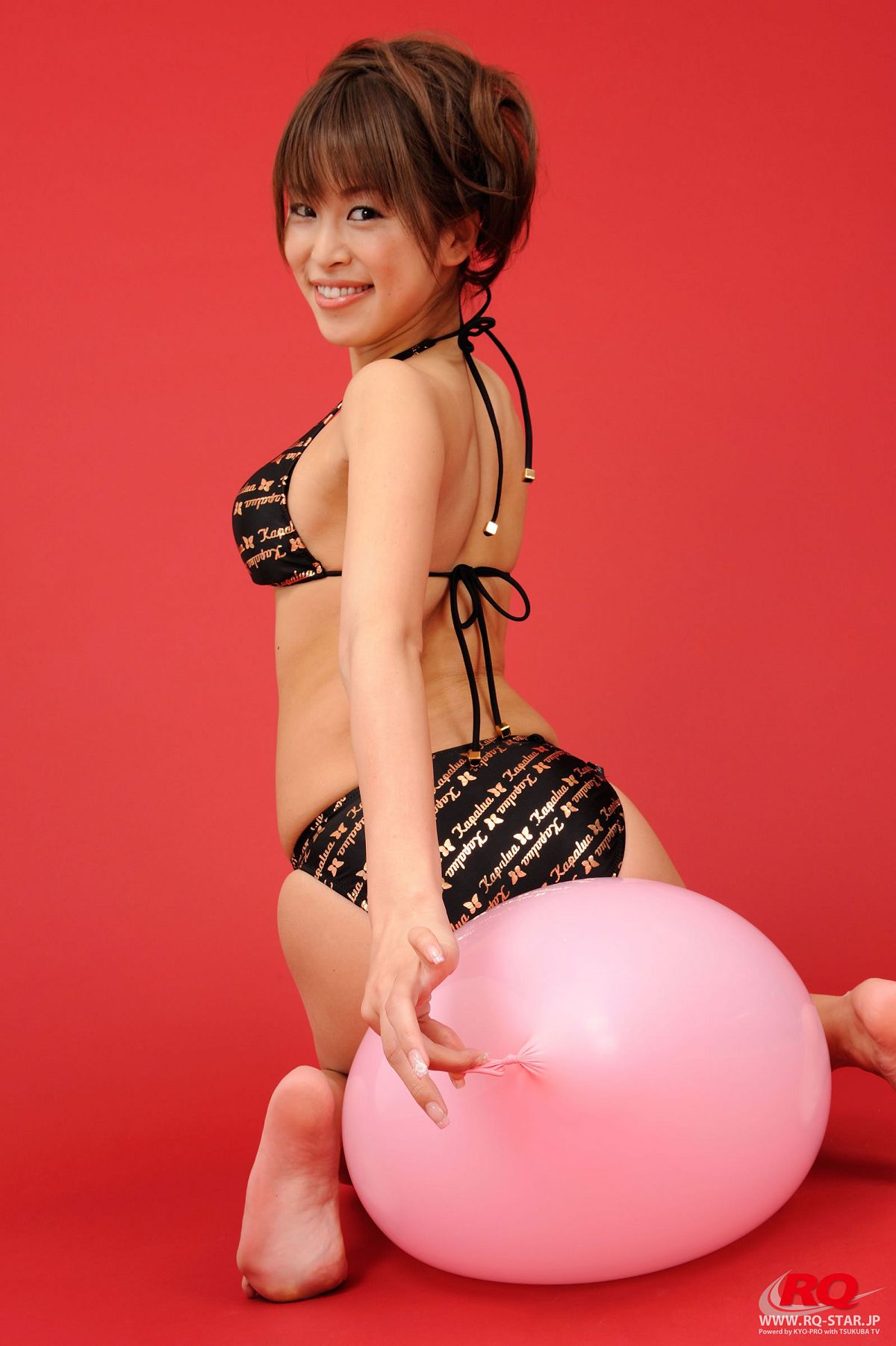 [RQ-Star] No.0021 Umi Kurihara 栗原海 水着（黒）01 Swim Suits - Black [141P]